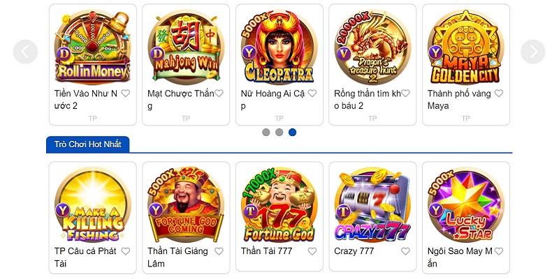 Một số tựa game Nổ hũ nổi bật tại Kuwin